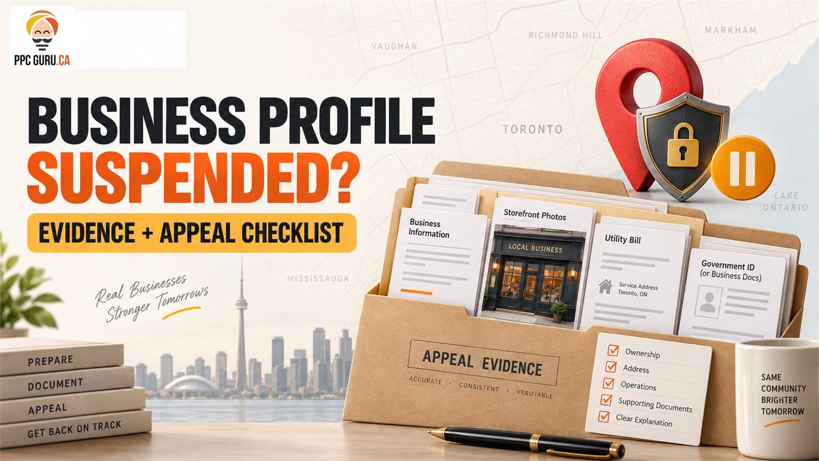 Google Business Profile Suspended? A Toronto Appeal Checklist