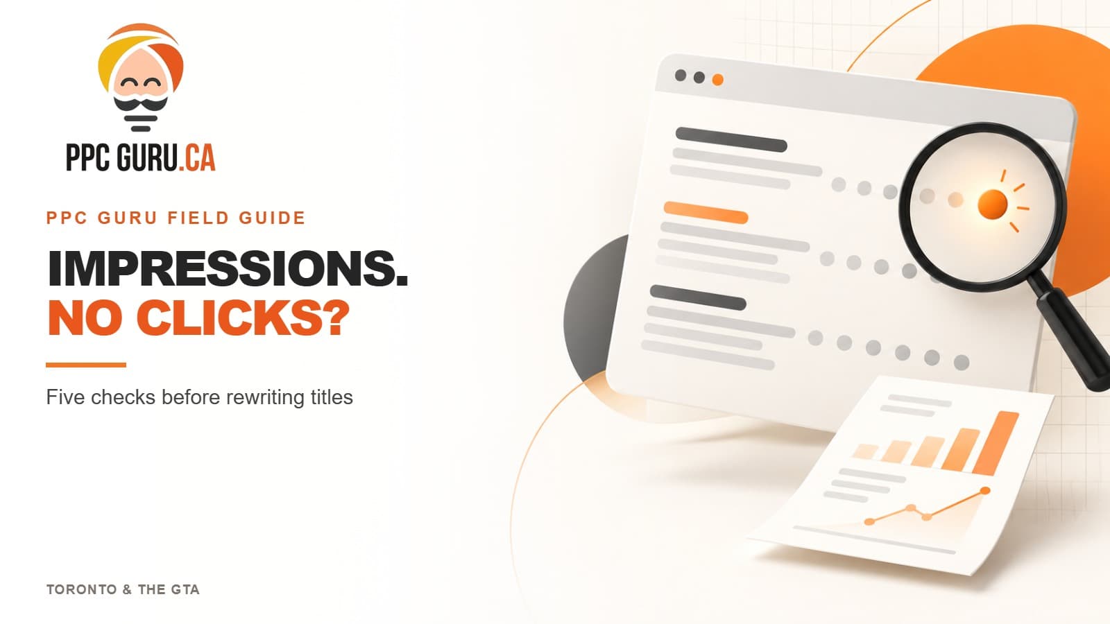 Search Console Shows Impressions but No Clicks: What Should You Fix First?