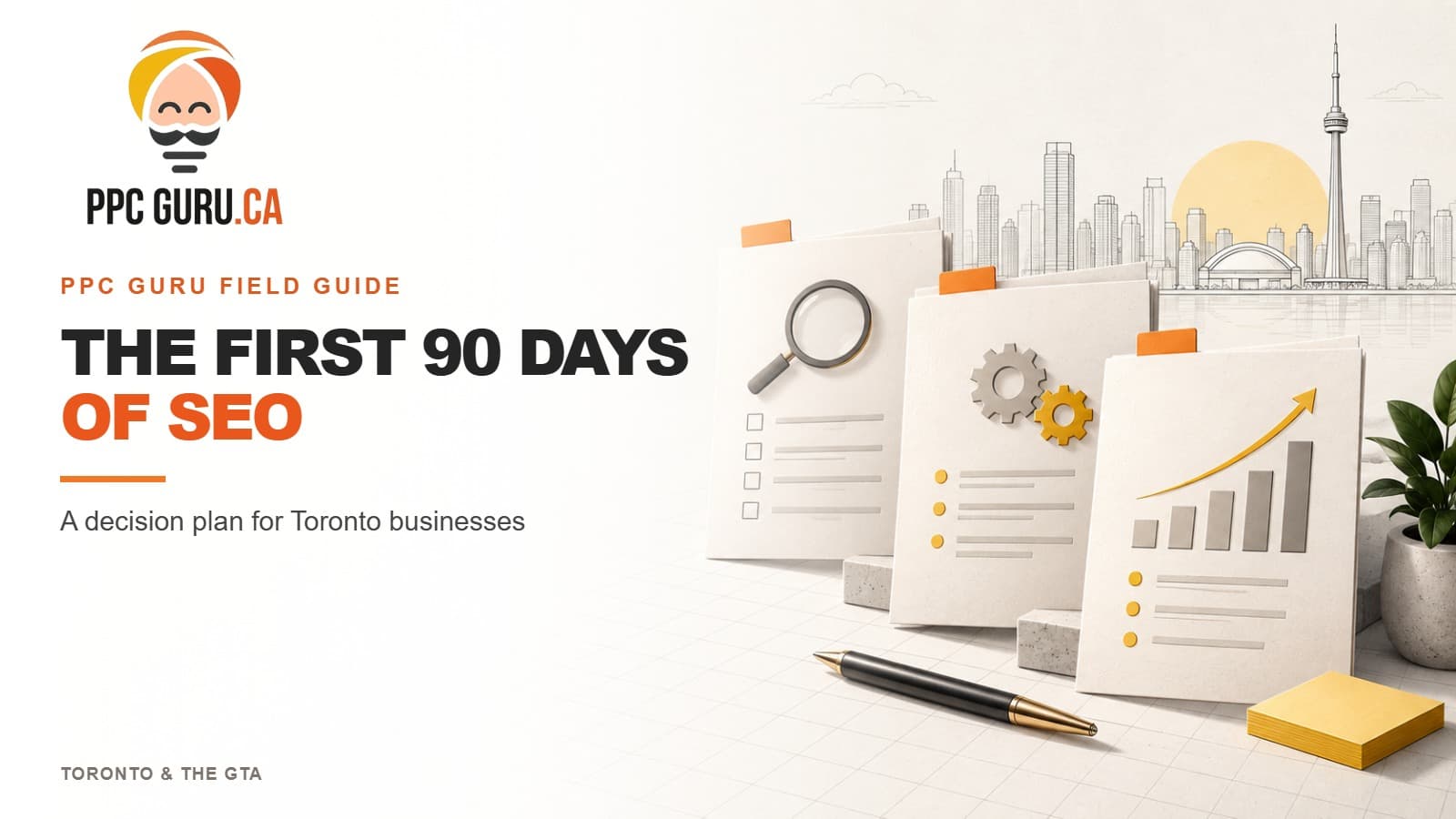 Your First 90 Days of SEO: A Toronto Business Owner's Decision Plan