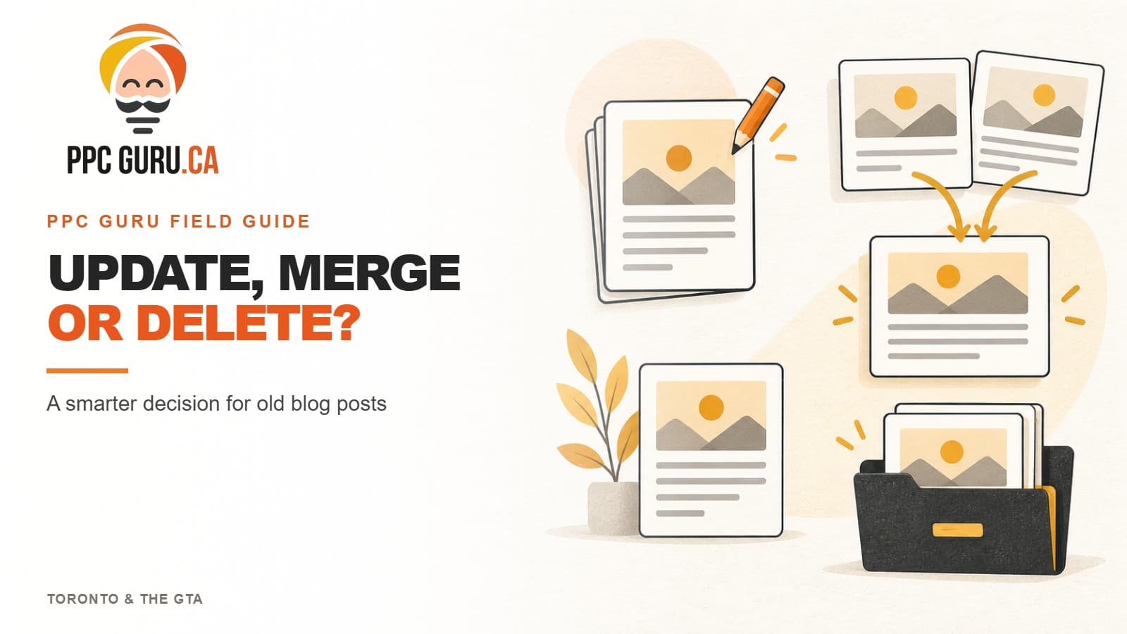 Should You Update, Merge or Delete Old Blog Posts? A Toronto Business Decision Guide