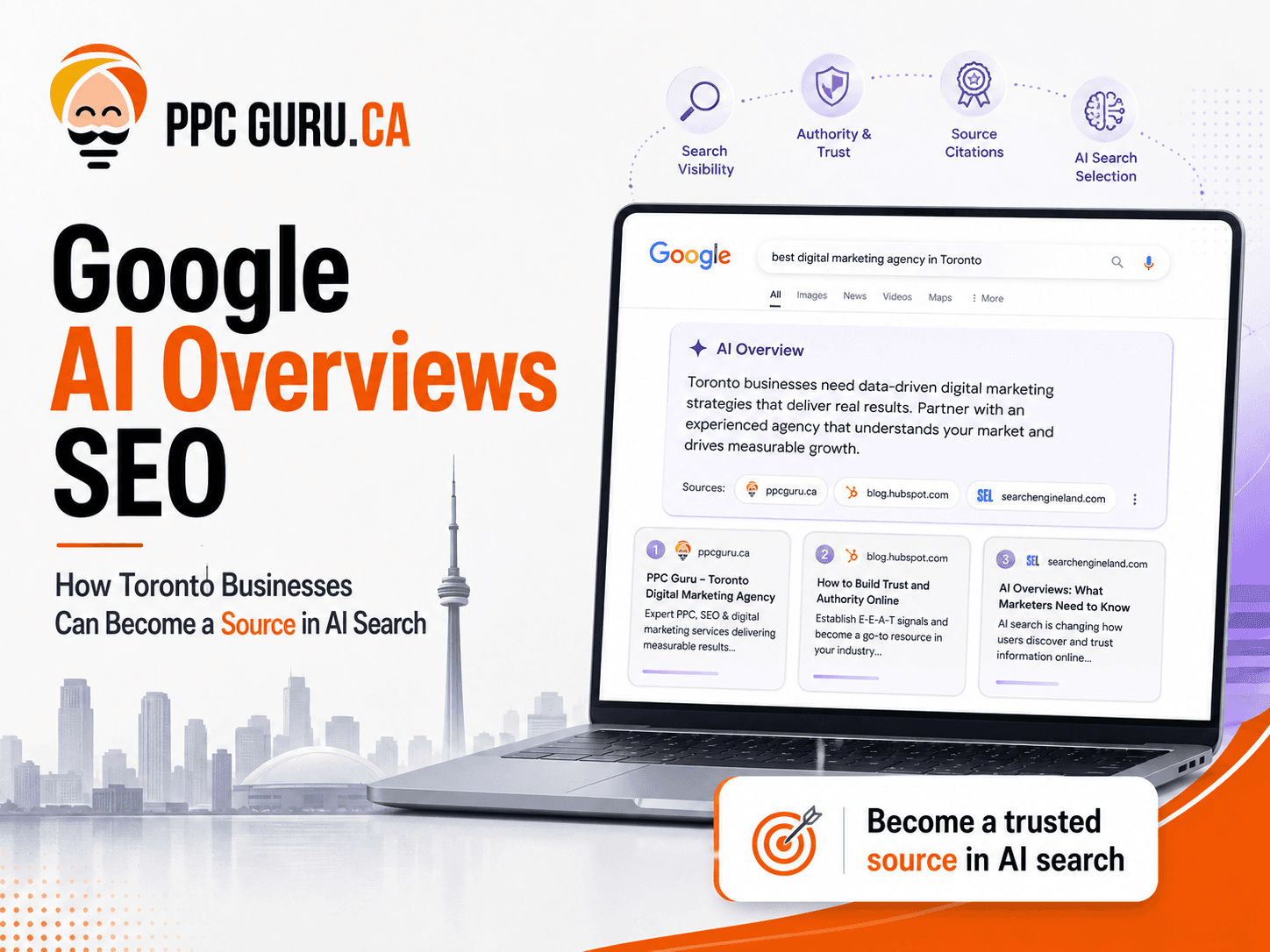 Google AI Overviews SEO: How Toronto Sites Get Cited
