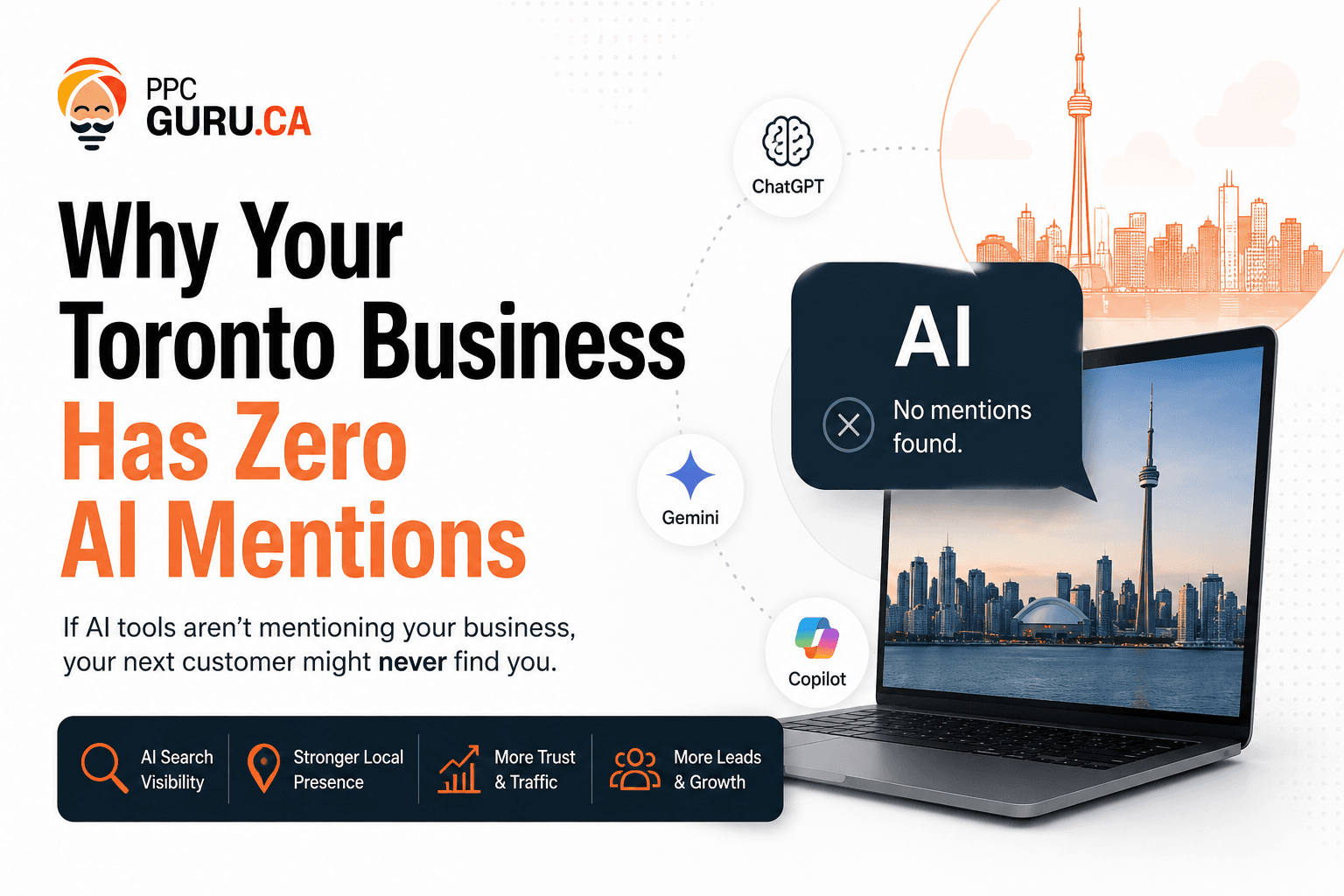 Fix Zero AI Search Mentions in Toronto Today